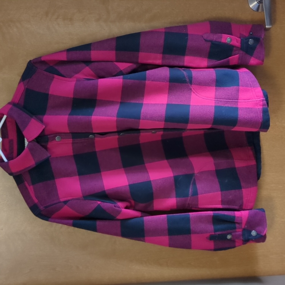 Orvis Classic Collection Shacket - Buffalo Plaid Red Black - Rugged Look - EUC